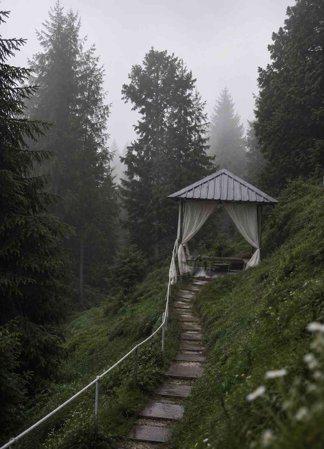 A Quiet Corner in the Woods